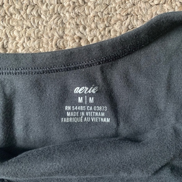 M Dark green / army green tank top. One-shoulder tank top from Aerie - Picture 2 of 2